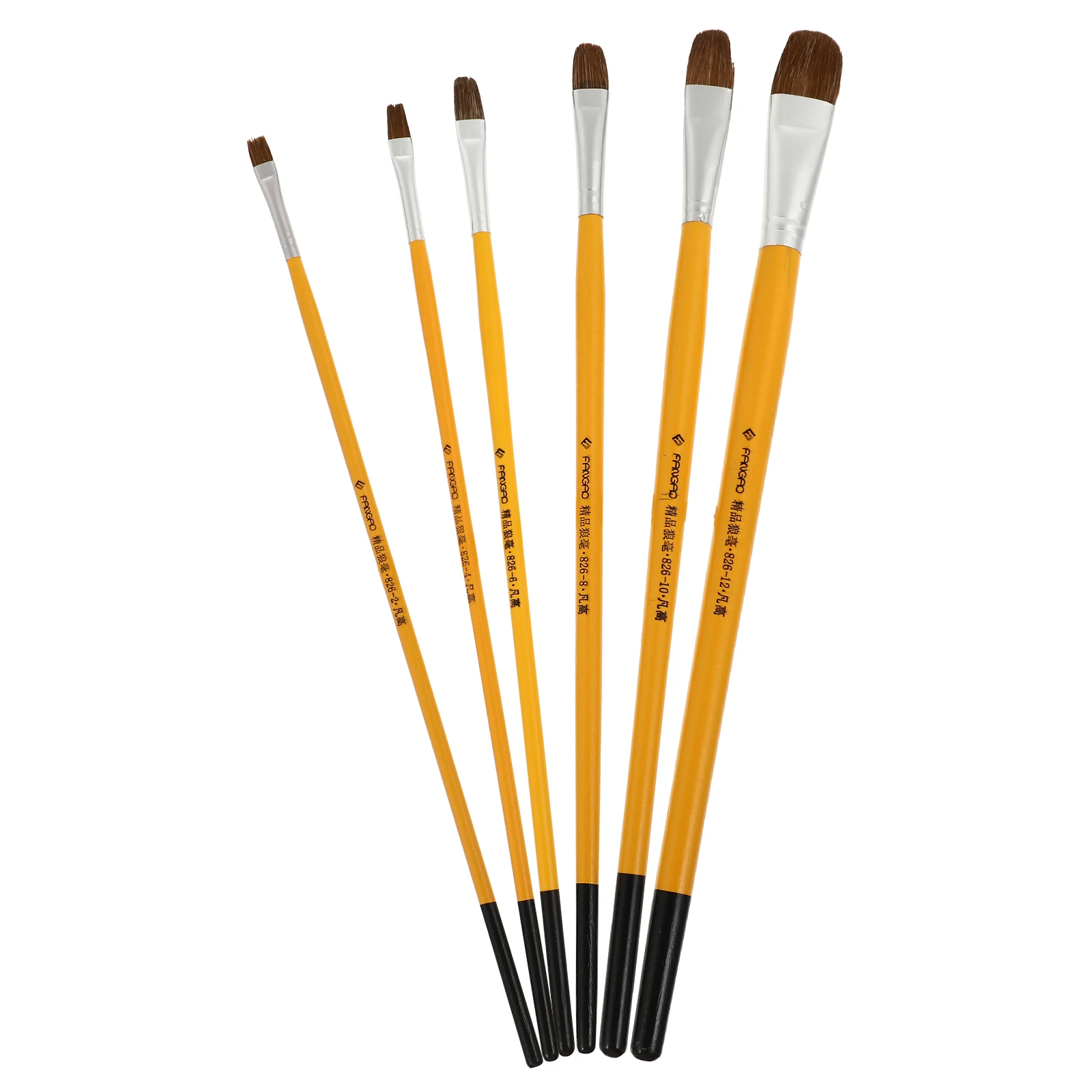 6 Pcs Brush Set Sticks DIY Craft Painting Accessory Tools School Oil Kids Flat Light Child
6 Pcs Brush Set Sticks DIY Craft Painting Accessory Tools School Oil Kids Flat Light Child