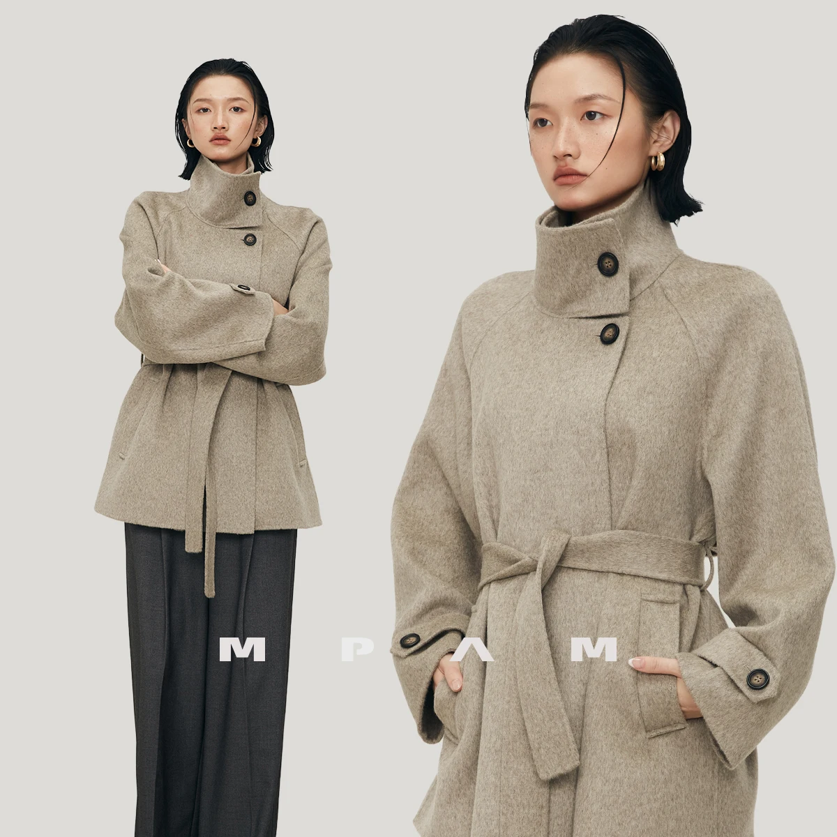 Двустороннее шерстяное пальто из овечьей шерсти и кашемира для женщин 916
Двустороннее шерстяное пальто из овечьей шерсти и кашемира для женщин 916