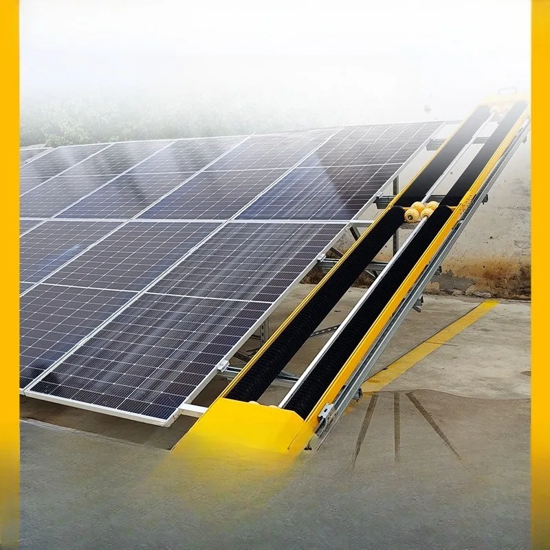 Solar photovoltaic panel cleaning robot equipment, fully automatic photovoltaic cleaning machine
Solar photovoltaic panel cleaning robot equipment, fully automatic photovoltaic cleaning machine