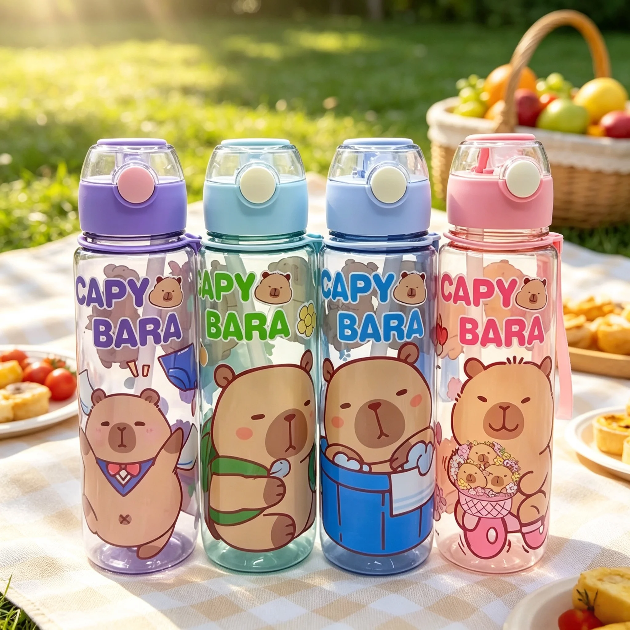 700ml Leak-Proof Water Bottle Visually Appealing Bear Water Bottle with Carry Strap - Portable for Sports & Fitness BPA Free
700ml Leak-Proof Water Bottle Visually Appealing Bear Water Bottle with Carry Strap - Portable for Sports & Fitness BPA Free