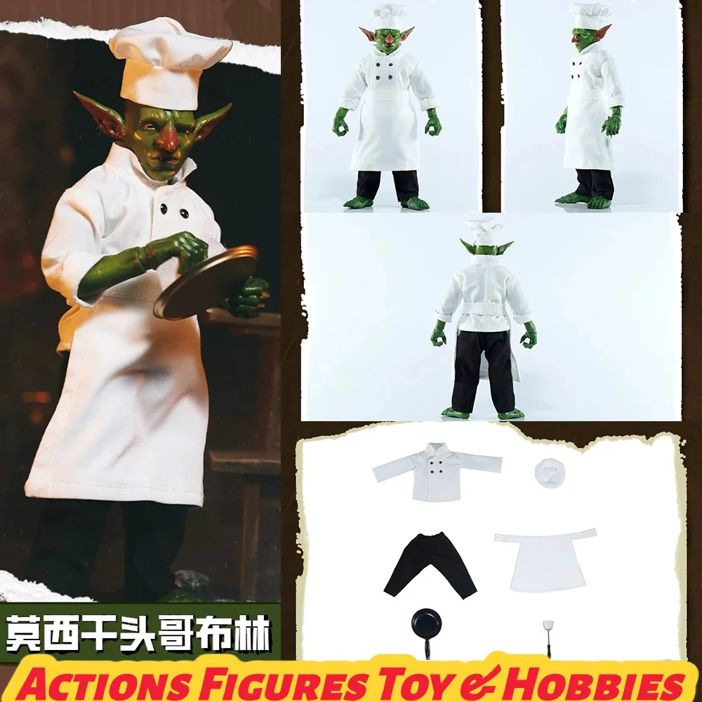 【Only Clothes】Hopdo Toys 1/12 Scale Soldier Chef's Uniform Suit with Pan and Spatula for 6inch Action FIgure Model Toys
【Only Clothes】Hopdo Toys 1/12 Scale Soldier Chef's Uniform Suit with Pan and Spatula for 6inch Action FIgure Model Toys