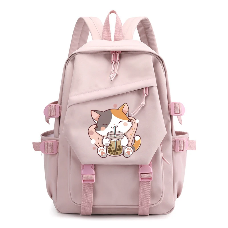 Cat Bobo Tea Anime Kitten Женский рюкзак Usb-порт Женский дорожный рюкзак Сумка на плечо Трендовый рюкзак для ноутбука Подарок в школу
Cat Bobo Tea Anime Kitten Женский рюкзак Usb-порт Женский дорожный рюкзак Сумка на плечо Трендовый рюкзак для ноутбука Подарок в школу