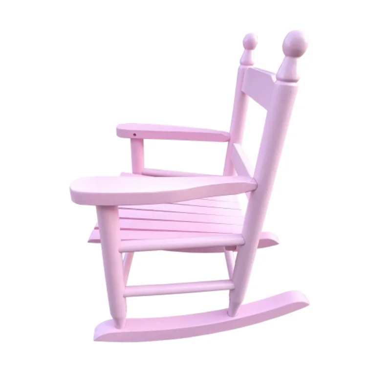 Children Rocking light pink chair Indoor or Outdoor Constructed of solid hardwood Sturdy slatted back rest
Children Rocking light pink chair Indoor or Outdoor Constructed of solid hardwood Sturdy slatted back rest