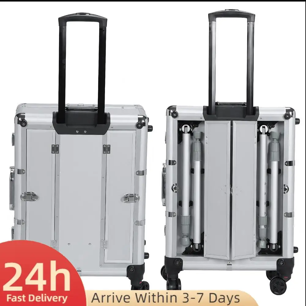 Профессиональный органайзер для хранения косметики на колесиках с зеркалом и подсветкой, кейс для макияжа с подставками для женщин и девушек
Профессиональный органайзер для хранения косметики на колесиках с зеркалом и подсветкой, кейс для макияжа с подставками для женщин и девушек