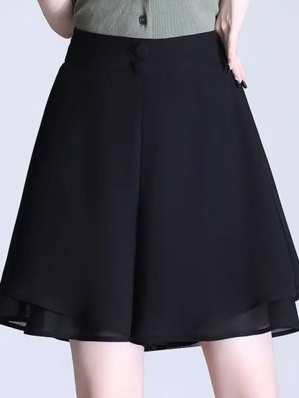 plus Size Women's Wide Leg Short Pants Summer Fashion Casual Loose Concealing Slimming Meat Covering Drapey Pants Skirt
plus Size Women's Wide Leg Short Pants Summer Fashion Casual Loose Concealing Slimming Meat Covering Drapey Pants Skirt