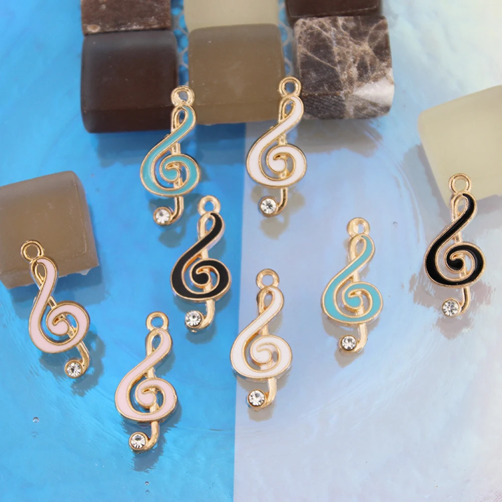 10 Pcs Note Pendant Musical Note Charm DIY Bracelet Necklace Alloy Supplies Metal Charms Jewelry Making Black Small
10 Pcs Note Pendant Musical Note Charm DIY Bracelet Necklace Alloy Supplies Metal Charms Jewelry Making Black Small