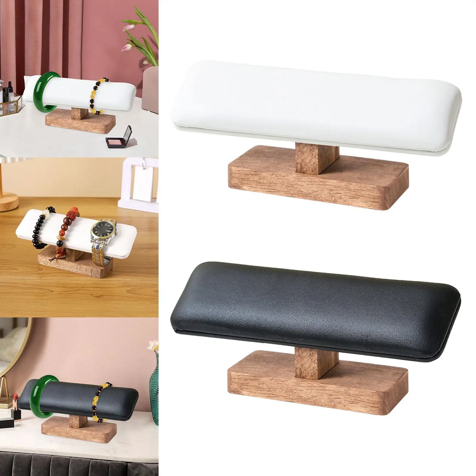 Wooden Watch Display Stand T Shape Bracelet Holder Decorative Fashion Hair Ties Stand Decor Jewelry Organizer Stand for Dorm
Wooden Watch Display Stand T Shape Bracelet Holder Decorative Fashion Hair Ties Stand Decor Jewelry Organizer Stand for Dorm