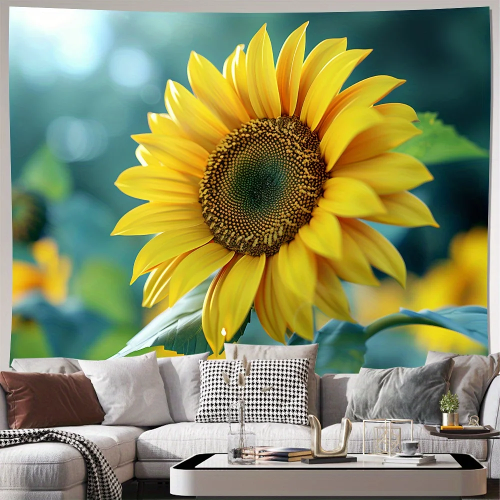 Large Sunflower Floral Tapestry Wall Hanging Yellow Flower Art Modern Bohemian Living Room Decor Home Decoration Canvas Print
Large Sunflower Floral Tapestry Wall Hanging Yellow Flower Art Modern Bohemian Living Room Decor Home Decoration Canvas Print