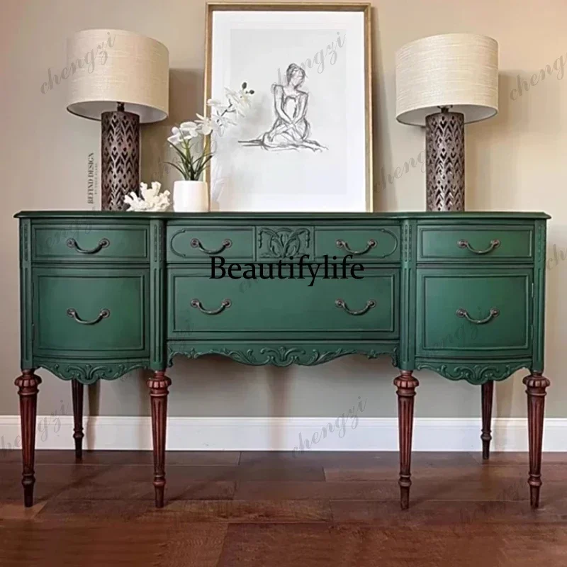 M138 Chest Of 6drawers Storage Box Cabinet Luxury American Vintage Living Room Wood Storage Sideboard Vintage Home Bedroom Furn
M138 Chest Of 6drawers Storage Box Cabinet Luxury American Vintage Living Room Wood Storage Sideboard Vintage Home Bedroom Furn