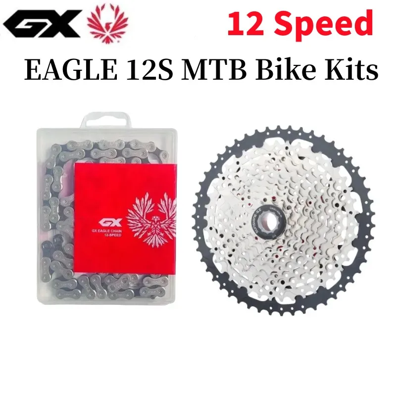 EAGLE GX 12Speed MTB Bike Chain SUNSHINE 12Speed MTB Bike Cassette 11-46/50/52T Bicycle Cassette for Bike Original Parts
EAGLE GX 12Speed MTB Bike Chain SUNSHINE 12Speed MTB Bike Cassette 11-46/50/52T Bicycle Cassette for Bike Original Parts