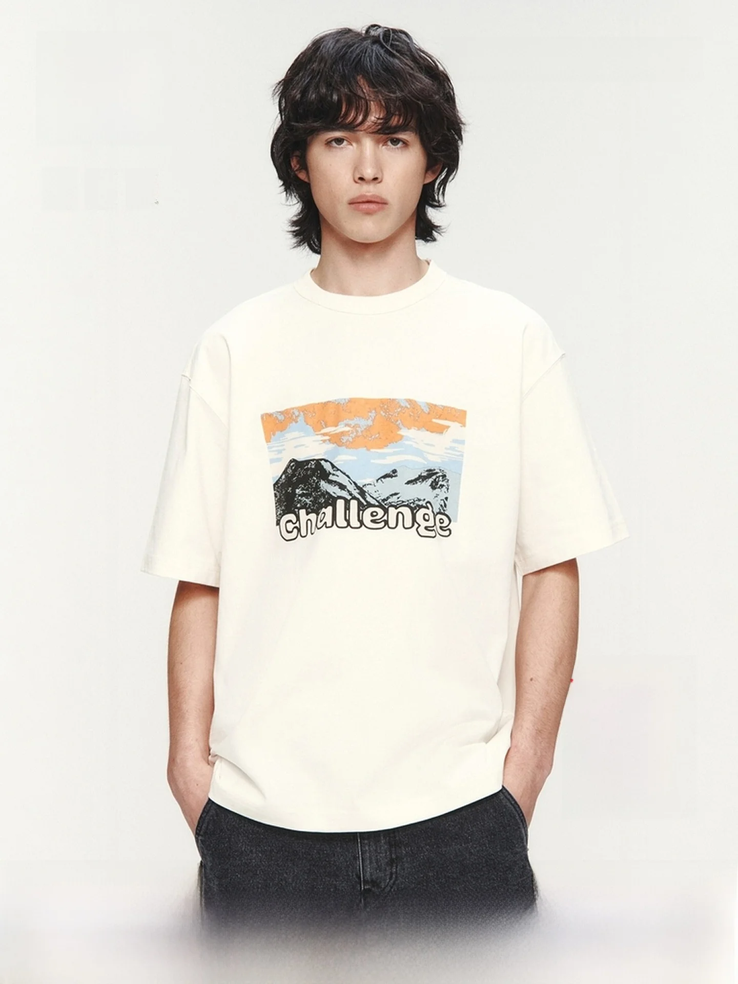 Loose Fit round Neck Short Sleeve American Retro Style Men's T-shirt Spring 2026 H&M Casual Wear Cotton Comfortable Tee
Loose Fit round Neck Short Sleeve American Retro Style Men's T-shirt Spring 2026 H&M Casual Wear Cotton Comfortable Tee