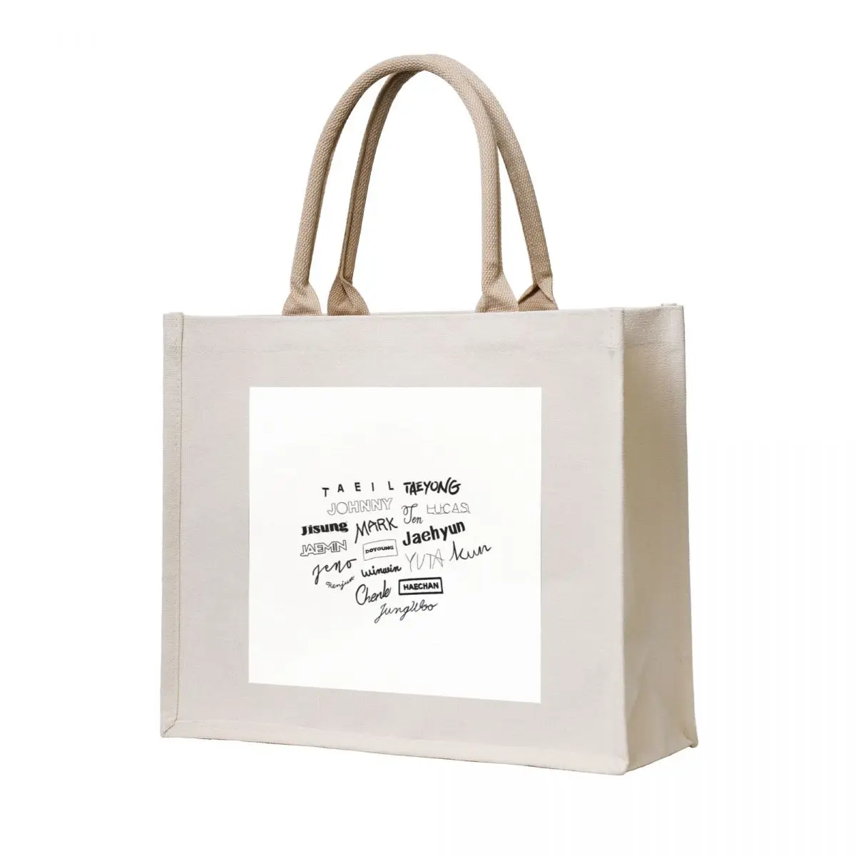 NCT 2018 YEARBOOK Tote Bag shopping cart bags Big bag women reusable shopping bag Shopping bags 
NCT 2018 YEARBOOK Tote Bag shopping cart bags Big bag women reusable shopping bag Shopping bags