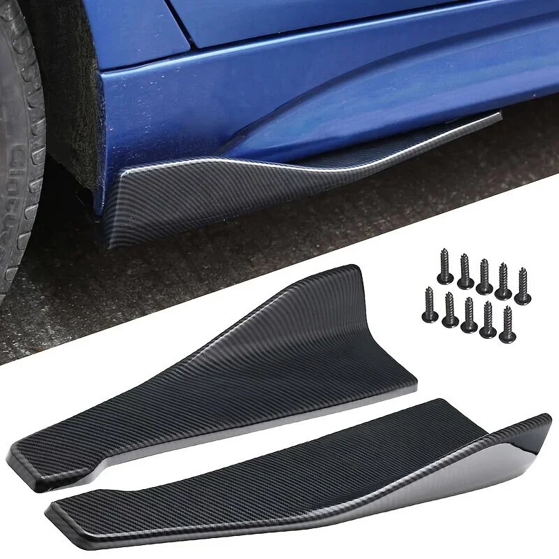 2Pcs 48cm Universal Fit Car Rear Bumper Lip Trim Protector With Side Skirt Cover And Corner Bumper Guards Includes Screws
2Pcs 48cm Universal Fit Car Rear Bumper Lip Trim Protector With Side Skirt Cover And Corner Bumper Guards Includes Screws