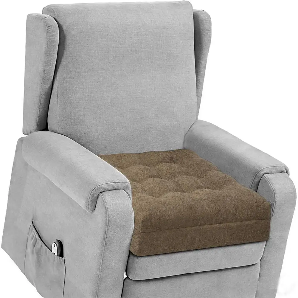 Recliner Cushion or Elderly - Patented Dual Seat Cushion or Sagging Recliner Replacement er Cushion or Easy Get Up rom Chair, So
Recliner Cushion or Elderly - Patented Dual Seat Cushion or Sagging Recliner Replacement er Cushion or Easy Get Up rom Chair, So