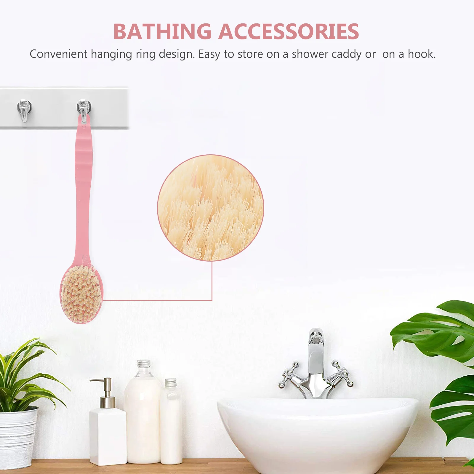 Curved Bath Body Shower Brush Long Handle Back Scrubber Anti Slip Design Deep Clean Skin Massager Bathing Massager Shower Brush
Curved Bath Body Shower Brush Long Handle Back Scrubber Anti Slip Design Deep Clean Skin Massager Bathing Massager Shower Brush