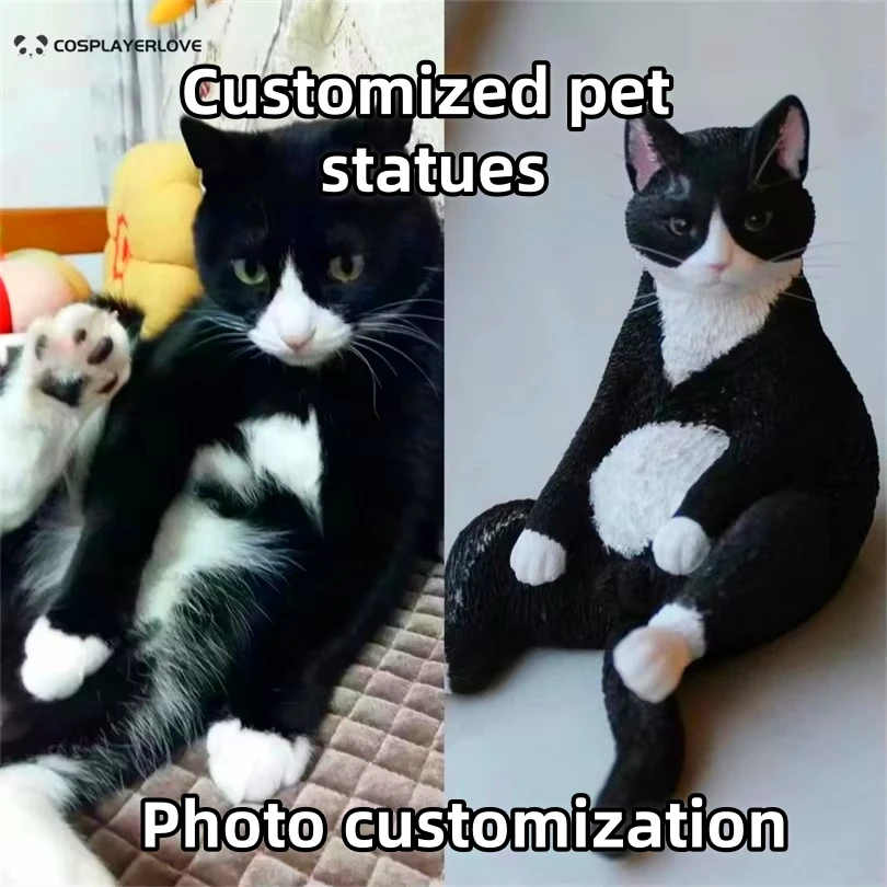 DIY Photo Customization Handmade Cat Pets Prop Accessories Plaster Statue Customized Commemoration
DIY Photo Customization Handmade Cat Pets Prop Accessories Plaster Statue Customized Commemoration