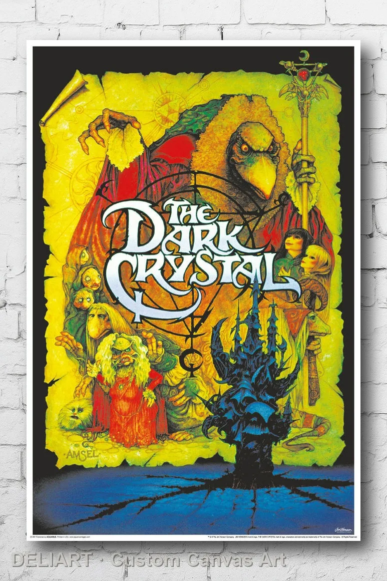 DARK CRYSTAL MOVIE - BLACKLIGHT Canvas Poster Custom Size Available Room Decoration Home Decor Wall Art
DARK CRYSTAL MOVIE - BLACKLIGHT Canvas Poster Custom Size Available Room Decoration Home Decor Wall Art