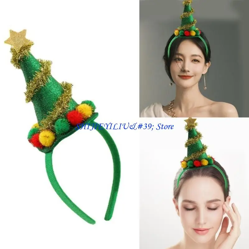 E21F мультяшная повязка на голову с рождественской елкой и блестящей повязкой для волос, меховая повязка на голову для для
E21F мультяшная повязка на голову с рождественской елкой и блестящей повязкой для волос, меховая повязка на голову для для
