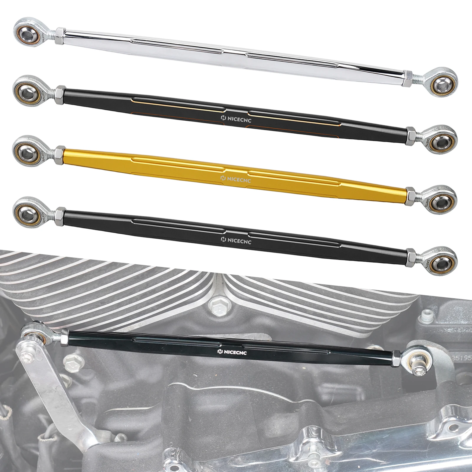 33719-79B Gear Shift Linkage Rod for Harley Fat Boy FLFB/S Fat Bob FXFB/S Breakout FLHC/S Slim FXST FXBR/S Deluxe Sport Glide
33719-79B Gear Shift Linkage Rod for Harley Fat Boy FLFB/S Fat Bob FXFB/S Breakout FLHC/S Slim FXST FXBR/S Deluxe Sport Glide