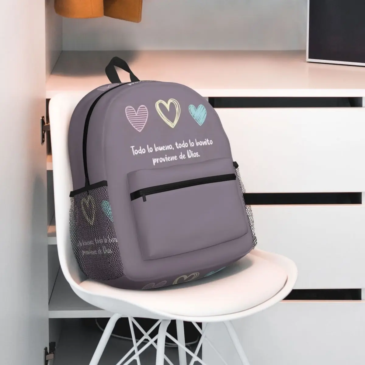 Christian Gift Bible Verse Print Backpack Student BookBag Children School Bag Computer Shoulder Bags for Men Women
Christian Gift Bible Verse Print Backpack Student BookBag Children School Bag Computer Shoulder Bags for Men Women