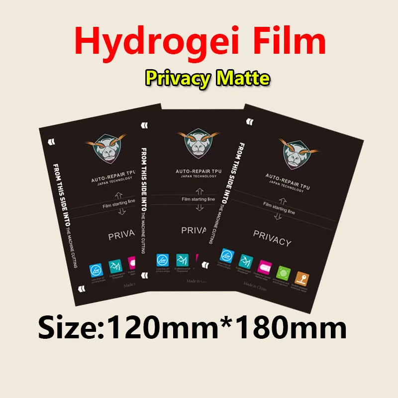 5/25/50/100PCS Privacy Matte Protection Flexible Hydrogel Film For Mobile Phone TPU Screen Protective Film For Cutting Machine
5/25/50/100PCS Privacy Matte Protection Flexible Hydrogel Film For Mobile Phone TPU Screen Protective Film For Cutting Machine