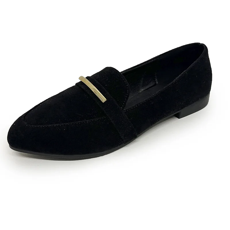 Large size Pointed Toe Soft Comfortable Work Shoes For Women Autumn Style Female Loafers Classic Women's Casual Flat Shoes 35-41
Large size Pointed Toe Soft Comfortable Work Shoes For Women Autumn Style Female Loafers Classic Women's Casual Flat Shoes 35-41