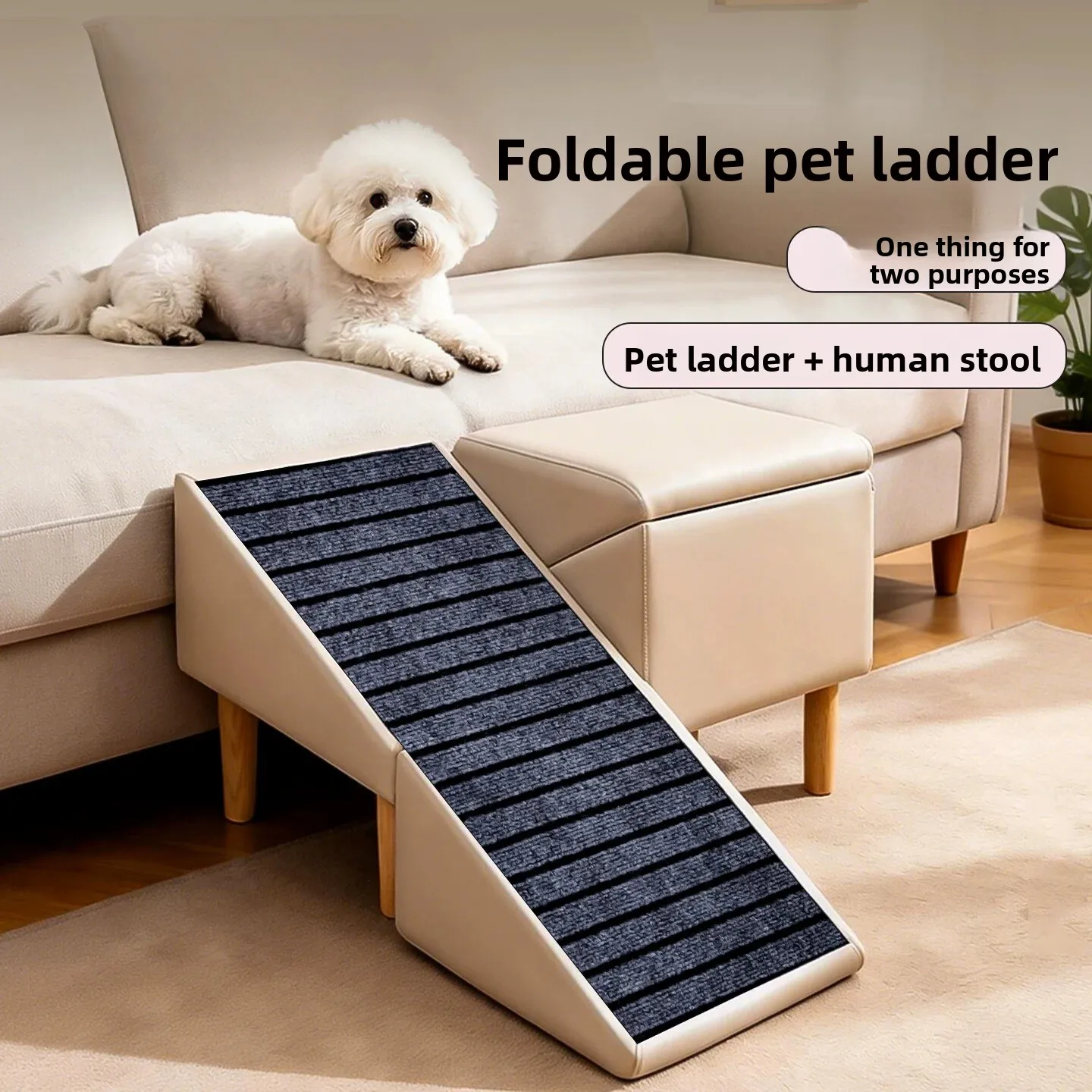 Foldable Dog Stairs for Small Dogs Pet Steps Ramp for Bed Sofa Chair Elderly Dogs
Foldable Dog Stairs for Small Dogs Pet Steps Ramp for Bed Sofa Chair Elderly Dogs