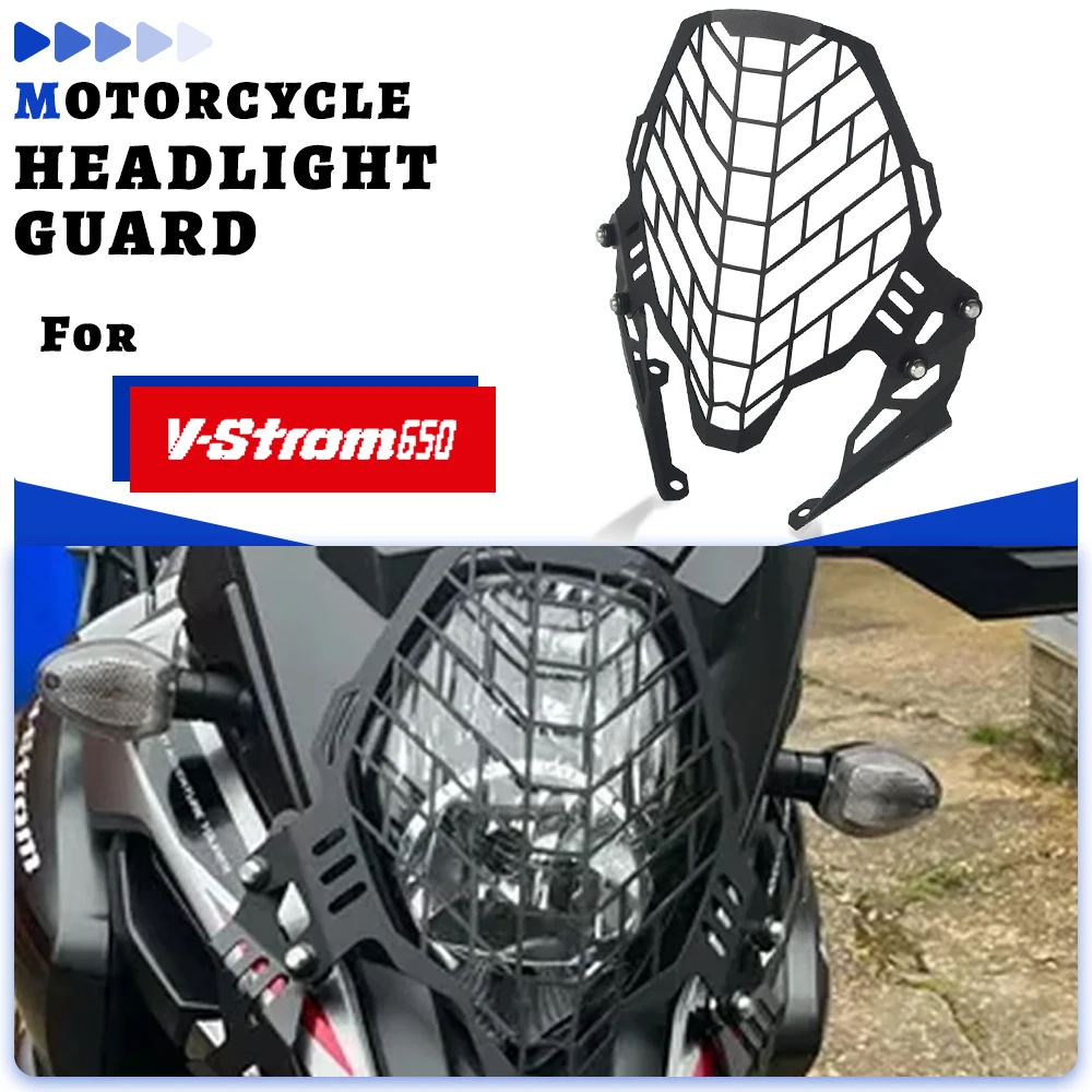 FOR SUZUKI DL650 V-STROM 650 / XT 2017-2024 2025 2026 Headlight Head Light Guard Protector Cover Grill Motorcycle Accessories
FOR SUZUKI DL650 V-STROM 650 / XT 2017-2024 2025 2026 Headlight Head Light Guard Protector Cover Grill Motorcycle Accessories