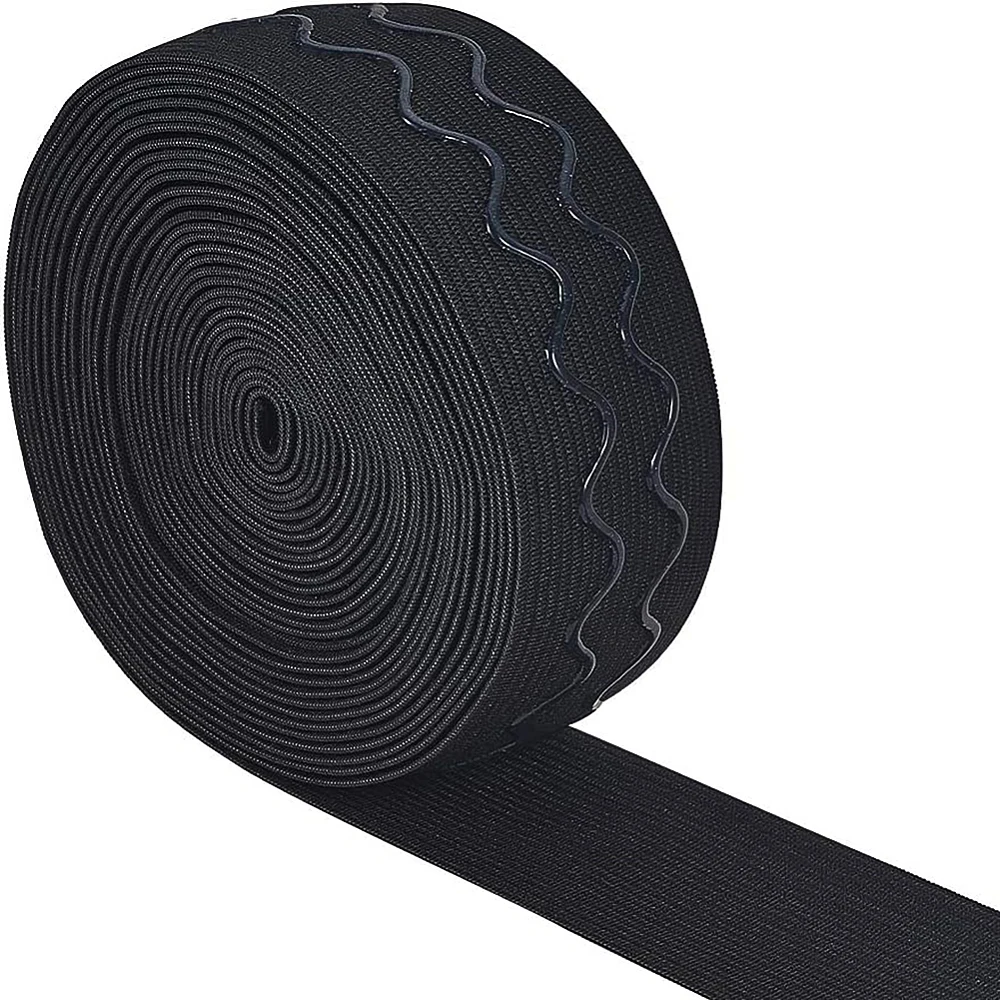 Flat Polyester Elastic Cord with Epoxy Resin Black 38mm 6yards/roll(5.4864m/roll)
Flat Polyester Elastic Cord with Epoxy Resin Black 38mm 6yards/roll(5.4864m/roll)