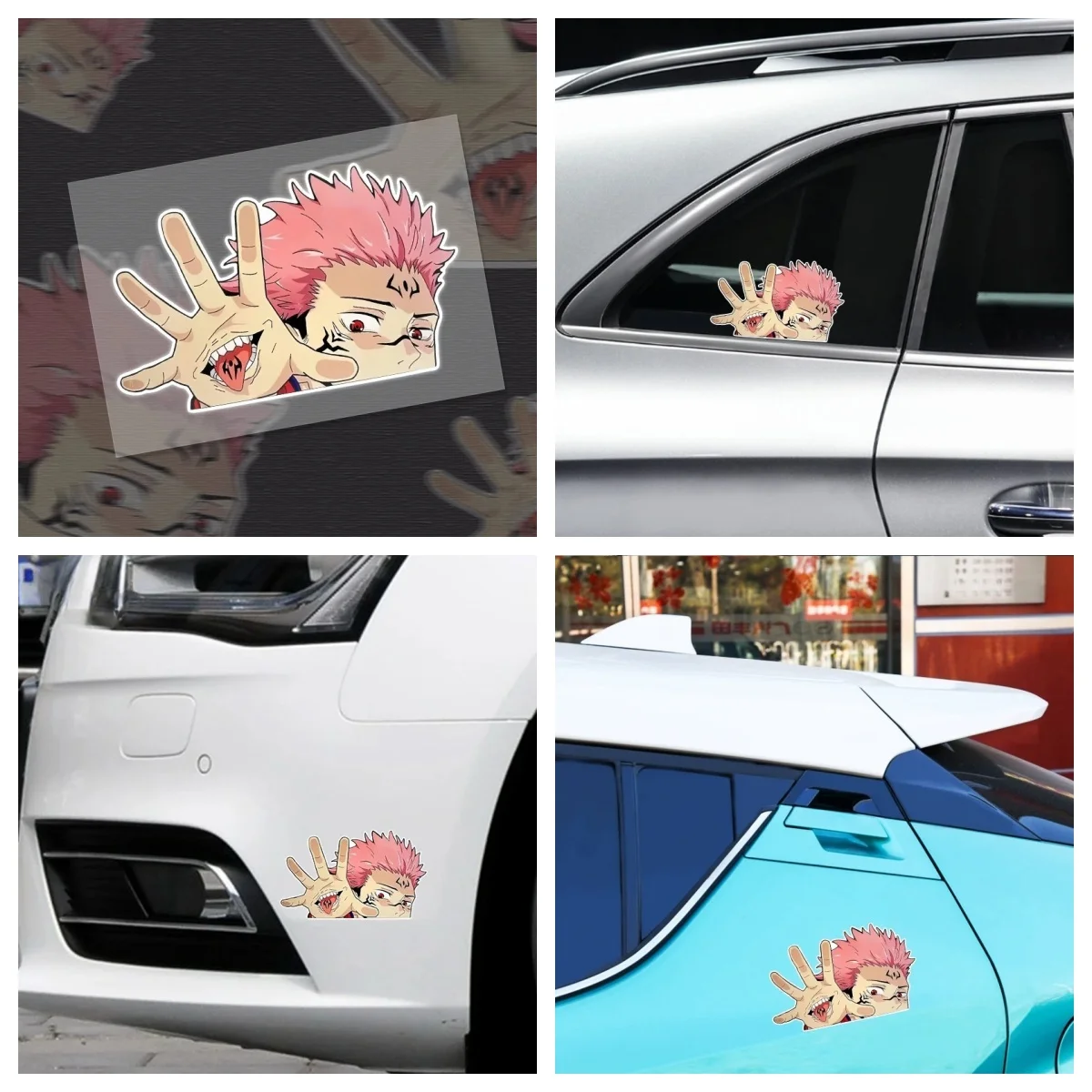 Cartoon Anime Creative Peeker Waterproof Vinyl Car Stickers for Motorcycle Car Accessories Camper Decor
Cartoon Anime Creative Peeker Waterproof Vinyl Car Stickers for Motorcycle Car Accessories Camper Decor