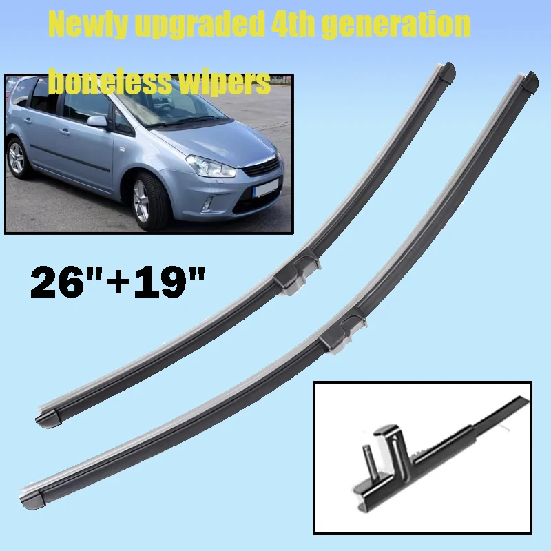 Windshield Windscreen Wiper Blades For Ford C-Max MK1 2003 - 2010 2009 2008 2007 2006 2005 2004 Front Window Wiper
Windshield Windscreen Wiper Blades For Ford C-Max MK1 2003 - 2010 2009 2008 2007 2006 2005 2004 Front Window Wiper
