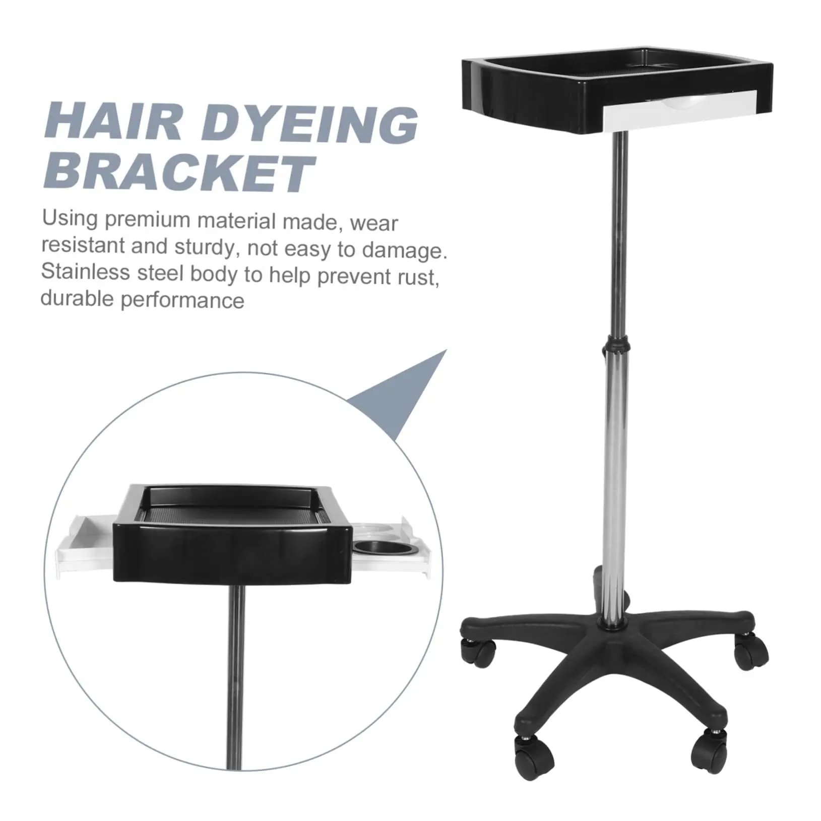 Hair Salon Tray Dyeing Cart Multi-Functional Hair Salon Beauty Salon Hair Rack Spa Hairstylist Salon Trolley Cart With Wheels
Hair Salon Tray Dyeing Cart Multi-Functional Hair Salon Beauty Salon Hair Rack Spa Hairstylist Salon Trolley Cart With Wheels