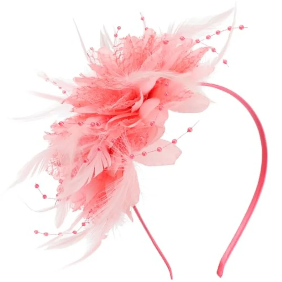 DRESHOW Fascinators Hats for Women Tea Party Fascinator Hats Vintage 50s Headwear Cocktail Wedding Church Derby Hat
DRESHOW Fascinators Hats for Women Tea Party Fascinator Hats Vintage 50s Headwear Cocktail Wedding Church Derby Hat
