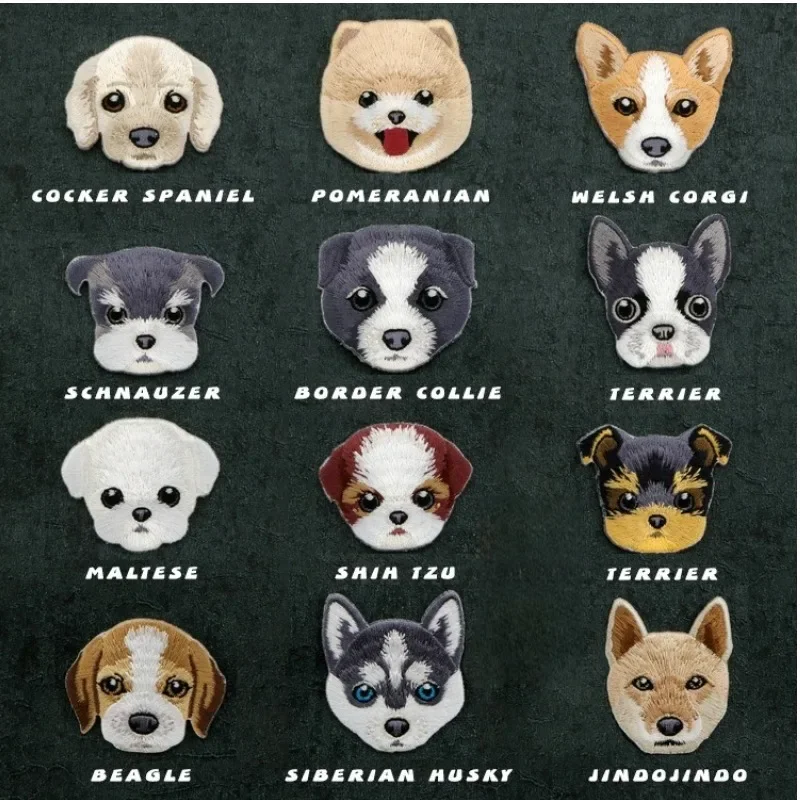 1 Pcs High Quality Embroidery Cute Cartoon Dog Head Ironing Sticker Clothing Patch Hat Clothing Decal Decorative DIY Accessories
1 Pcs High Quality Embroidery Cute Cartoon Dog Head Ironing Sticker Clothing Patch Hat Clothing Decal Decorative DIY Accessories