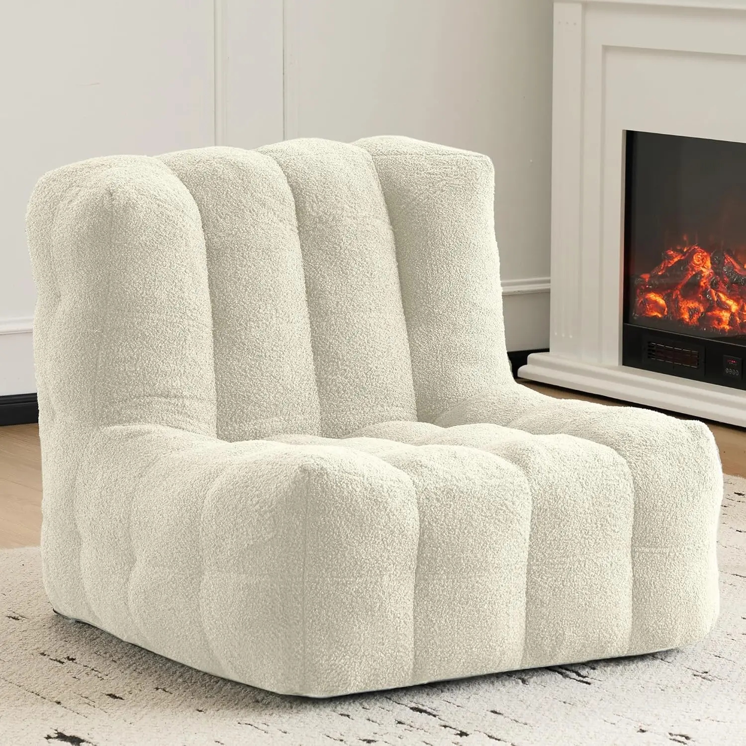 Oversized Chaise Lounge Indoor, Large Bean Bag Chair for Adult, Comfy Lazy Sofa with Memory Foam Filled for Living, Customized
Oversized Chaise Lounge Indoor, Large Bean Bag Chair for Adult, Comfy Lazy Sofa with Memory Foam Filled for Living, Customized