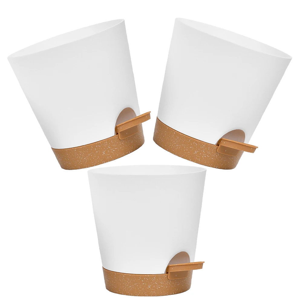 3Pcs .5Inch Self Watering Flower Pots Double Layer Removable Planter Succulent Pot Garden Decoration Automatic Water
3Pcs .5Inch Self Watering Flower Pots Double Layer Removable Planter Succulent Pot Garden Decoration Automatic Water
