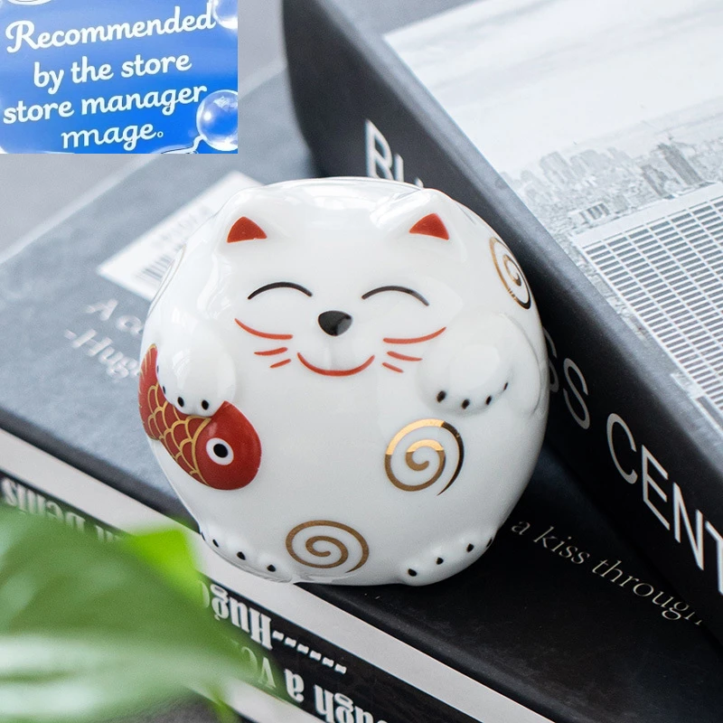 Японское керамическое украшение Lucky Cat, кукла Lucky Charm, украшение для удачи, копилка, офисная столешница, фэн-шуй, ремесло, домашний декор, подарок
Японское керамическое украшение Lucky Cat, кукла Lucky Charm, украшение для удачи, копилка, офисная столешница, фэн-шуй, ремесло, домашний декор, подарок