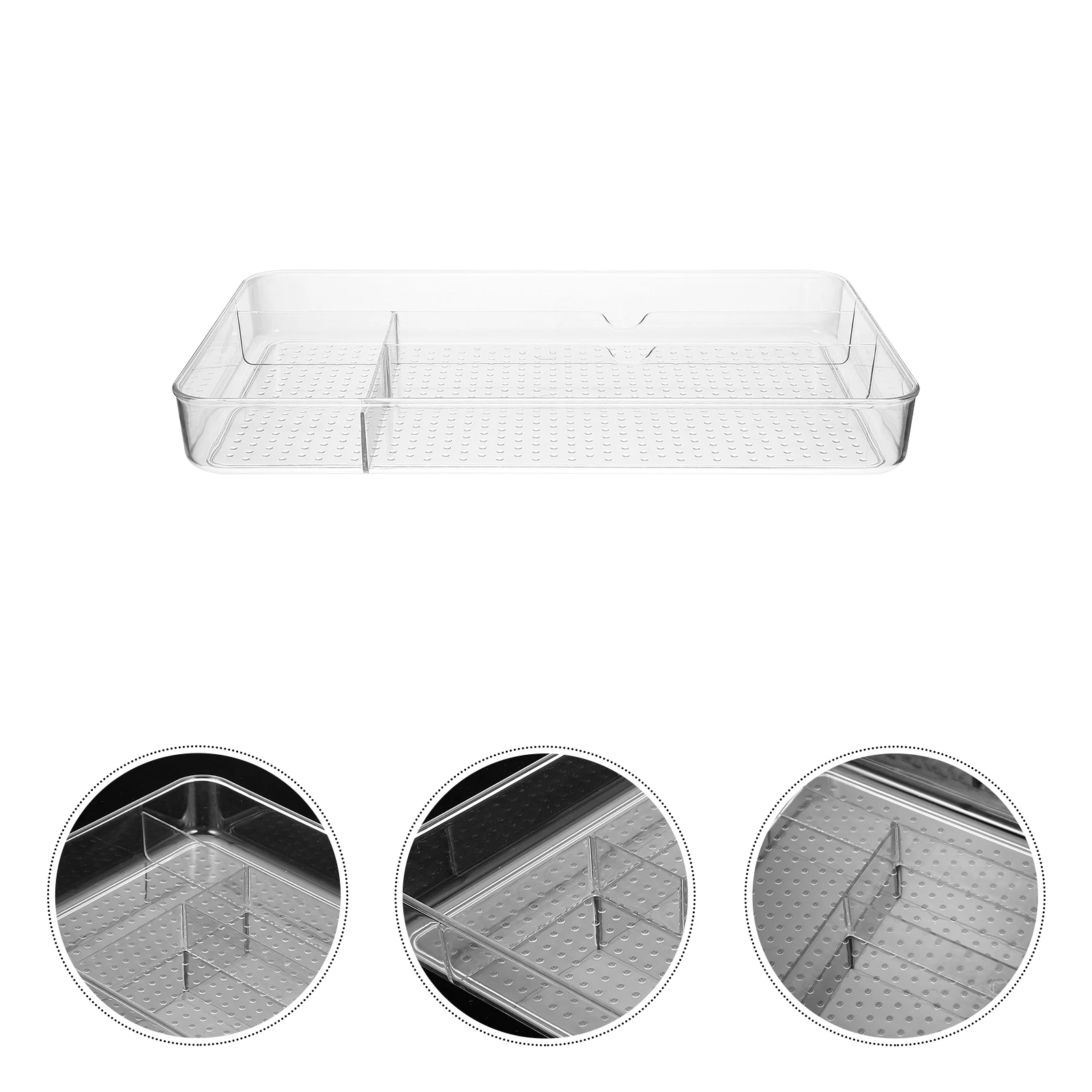 Makeup Rectangular Storage Box Desk Organizer Compartments Tray Vegetable Plastic
Makeup Rectangular Storage Box Desk Organizer Compartments Tray Vegetable Plastic