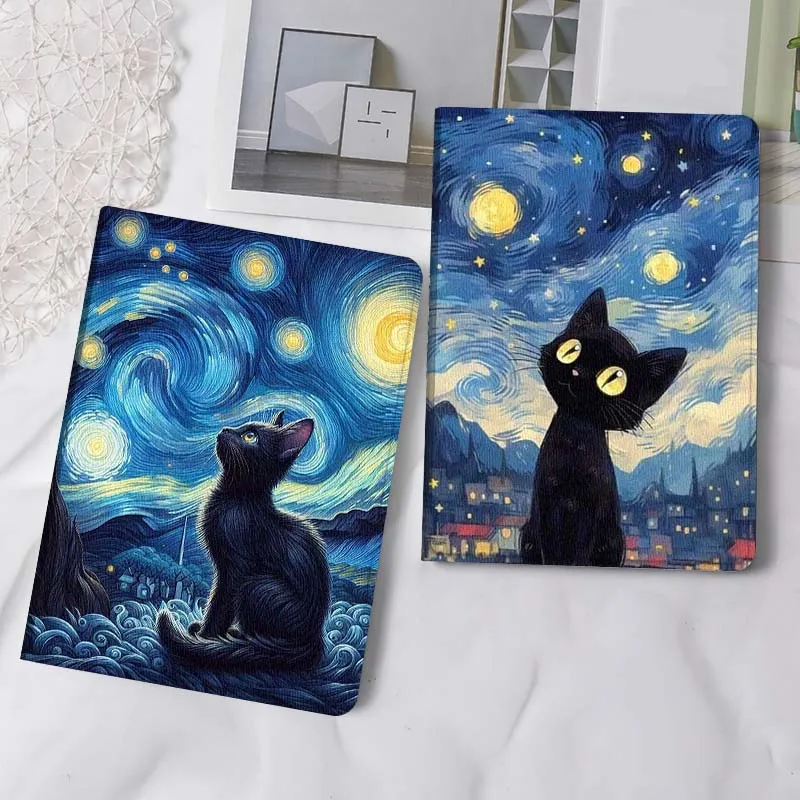 Чехол для планшета с рисунком «Звездное небо» и кошкой, подарок для iPad Pro Air Mini 2 3 4 5 6 7 6th 7th 10th 11th 10.2 9.7 10.5 11, складной чехол для планшета
Чехол для планшета с рисунком «Звездное небо» и кошкой, подарок для iPad Pro Air Mini 2 3 4 5 6 7 6th 7th 10th 11th 10.2 9.7 10.5 11, складной чехол для планшета