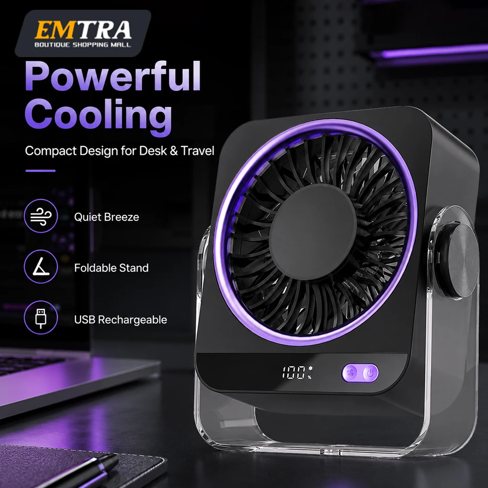 New Ultra-Thin Desktop Wall-Mounted Fan 1/50/100/150/199Speeds, Digital Battery Display Free Wall Sticker Multi-Angle Quiet Cool
New Ultra-Thin Desktop Wall-Mounted Fan 1/50/100/150/199Speeds, Digital Battery Display Free Wall Sticker Multi-Angle Quiet Cool