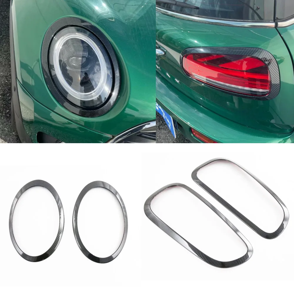 For Mini Cooper Clubman F54 2022 ABS Black Headlight Taillight Frame front Rear Lamp Ring Decorative Cover Car Accessories
For Mini Cooper Clubman F54 2022 ABS Black Headlight Taillight Frame front Rear Lamp Ring Decorative Cover Car Accessories