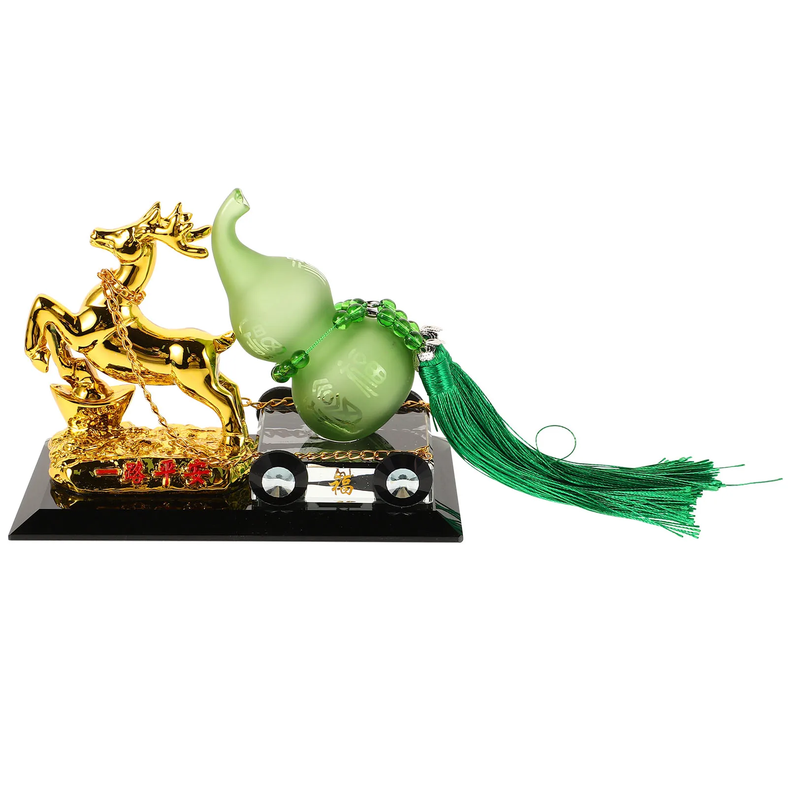 Dashboard Decoration Creative Resin Ornament Empty Perfume Holder for Car Interior Scent Deer Gourd Design Spacesaving
Dashboard Decoration Creative Resin Ornament Empty Perfume Holder for Car Interior Scent Deer Gourd Design Spacesaving