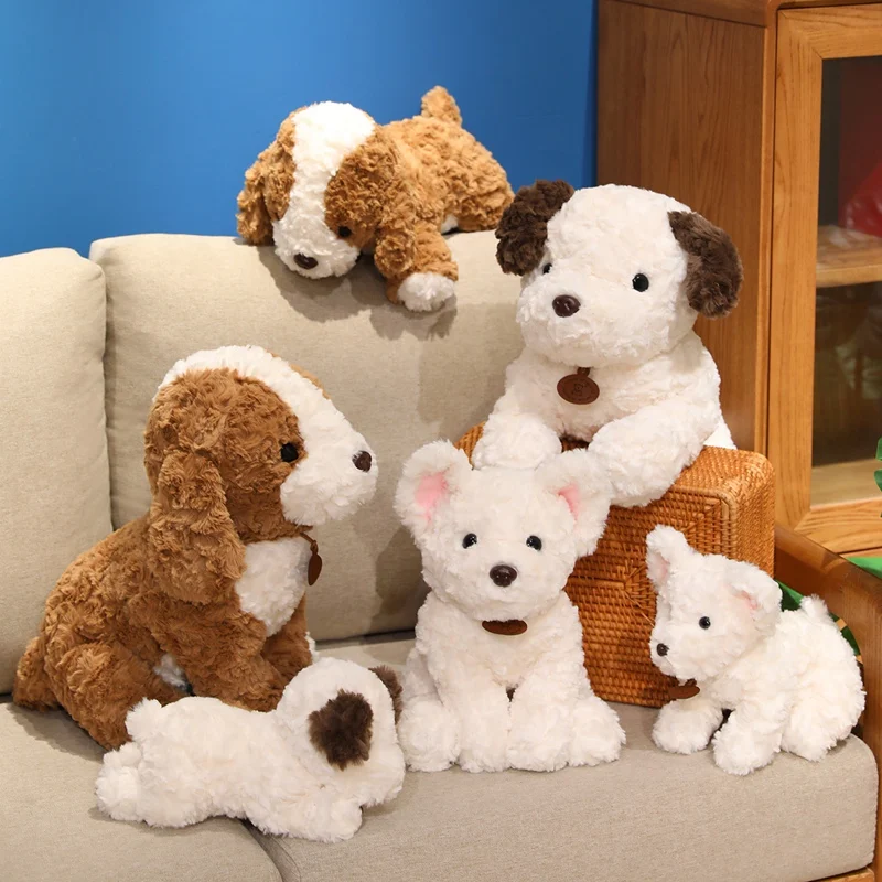 Cuddly Sitting Pose Puppy Plush Toys High Quality Cozy Fluffy Cartoon Doggy Doll Warm Kids Appease Doll Lovely Birthday Gift
Cuddly Sitting Pose Puppy Plush Toys High Quality Cozy Fluffy Cartoon Doggy Doll Warm Kids Appease Doll Lovely Birthday Gift