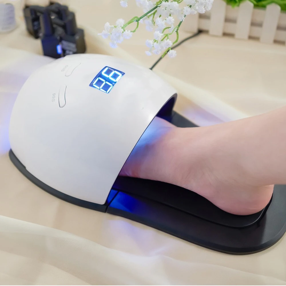 48W LED UV Manicure Lamp for Feet hand Professional Nail Dryer Portable Gel Nail Polish Curing Nail Gel Varnish Nail Art Tools
48W LED UV Manicure Lamp for Feet hand Professional Nail Dryer Portable Gel Nail Polish Curing Nail Gel Varnish Nail Art Tools