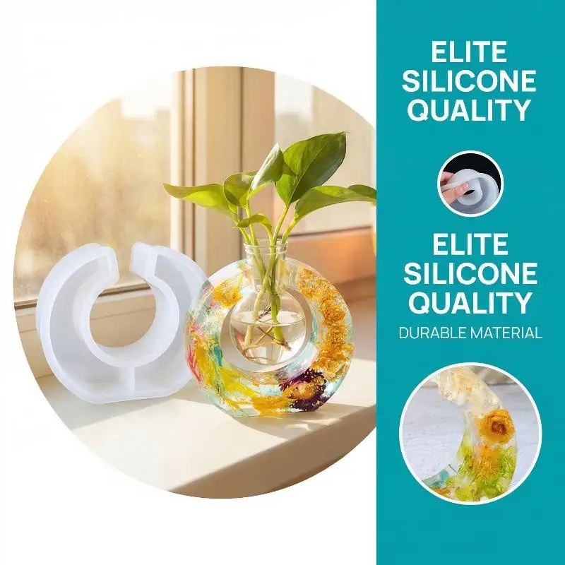 Силиконовая форма для основания вазы в современном стиле для эпоксидной смолы, подставка для растений, держатель для водных растений, для декора гостиной
Силиконовая форма для основания вазы в современном стиле для эпоксидной смолы, подставка для растений, держатель для водных растений, для декора гостиной