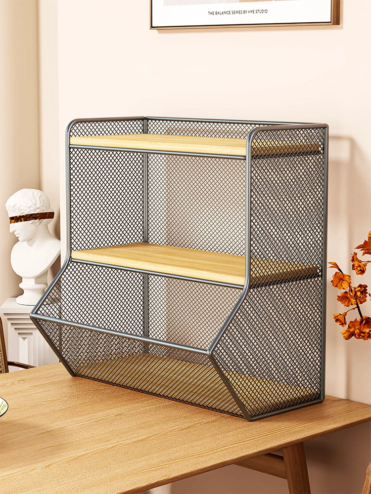Kitchen Desktop Multi-layer Storage Rack Tabletop Cup Holder Snack Stand Tea Bag Organizer Iron Material Simple Style
Kitchen Desktop Multi-layer Storage Rack Tabletop Cup Holder Snack Stand Tea Bag Organizer Iron Material Simple Style