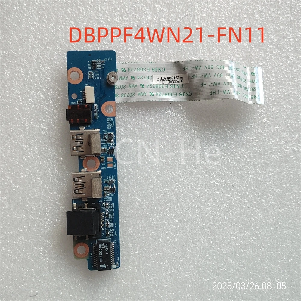 Оригинальная звуковая плата DBPPF4WN21-FN11 M141 M142 USB с кабелем PF4WN2F-AUDIO-BD-V1.1, 100% работает отлично
Оригинальная звуковая плата DBPPF4WN21-FN11 M141 M142 USB с кабелем PF4WN2F-AUDIO-BD-V1.1, 100% работает отлично
