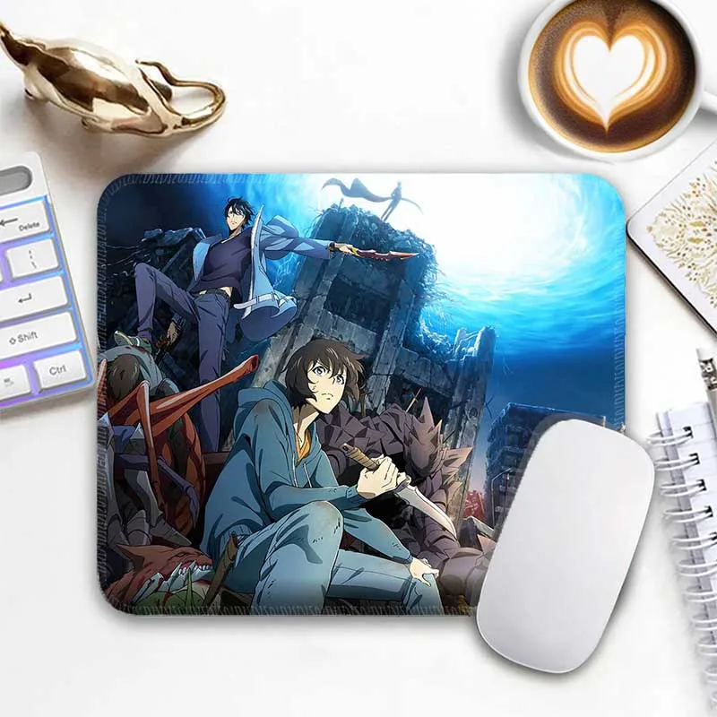 Стандартный коврик для мыши в стиле аниме Solo Leveling Gamer Коврик для мыши Маленький игровой коврик для мыши Дорожные коврики для мыши Компактные нескользящие офисные коврики для мыши