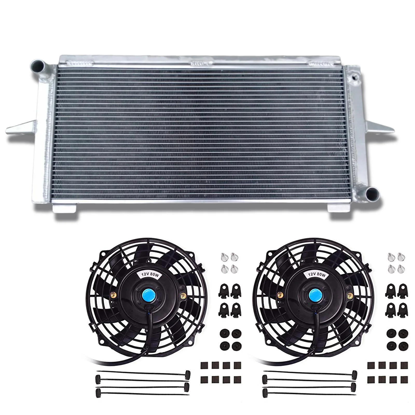 NEW 50MM Aluminum radiator & 2*FANS For 1982-1997 FORD ESCORT SIERRA RS500/RS COSWORTH 2.0 1983 84 85 86 87 88 89 90 91 92 93 94
NEW 50MM Aluminum radiator & 2*FANS For 1982-1997 FORD ESCORT SIERRA RS500/RS COSWORTH 2.0 1983 84 85 86 87 88 89 90 91 92 93 94