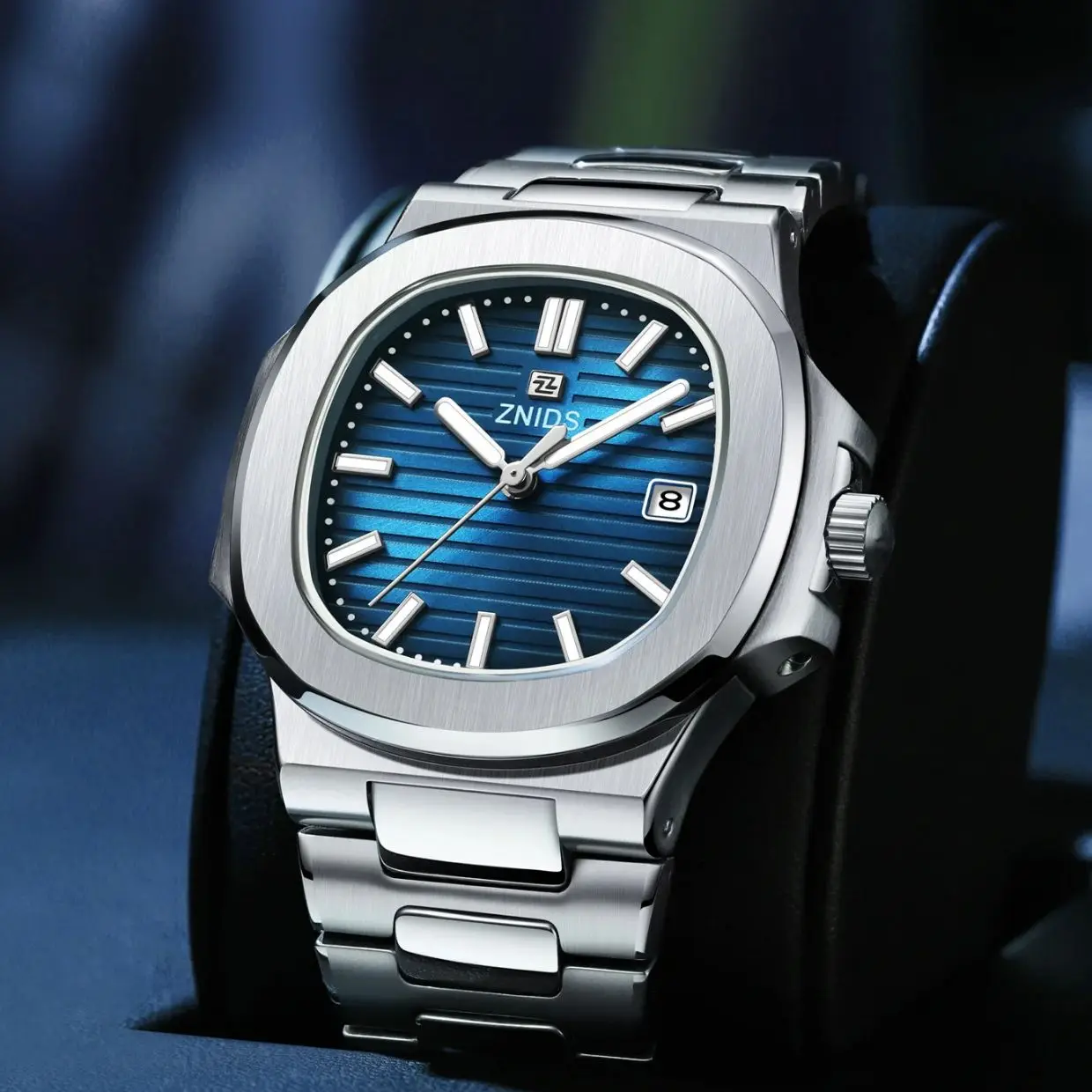 Высококлассные роскошные квадратные деловые мужские механические часы, серия Nautilus, автоматический заводной, дизайн скелетона, с дисплеем календаря, ремешок из нержавеющей стали, европейский и американский стиль, элитный стиль, легкие роскошные, модные
Высококлассные роскошные квадратные деловые мужские механические часы, серия Nautilus, автоматический заводной, дизайн скелетона, с дисплеем календаря, ремешок из нержавеющей стали, европейский и американский стиль, элитный стиль, легкие роскошные, модные